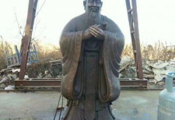 商場孔子雕塑 學校雕塑 店門口小品