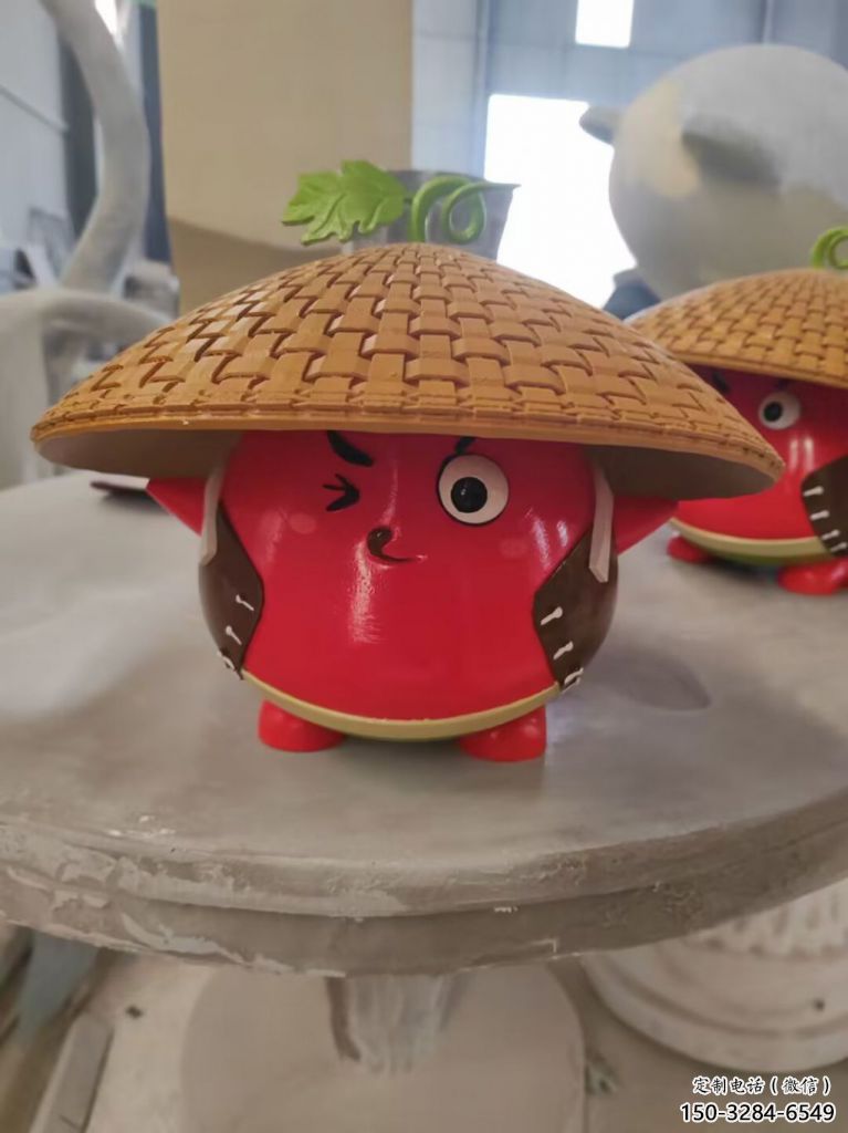 大型公仔雕塑 商業街廣場雕塑 彩繪擺件