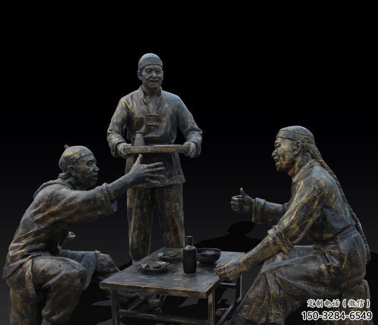 酒店釀酒雕塑 景觀美陳民俗雕塑 現代酒文化雕塑