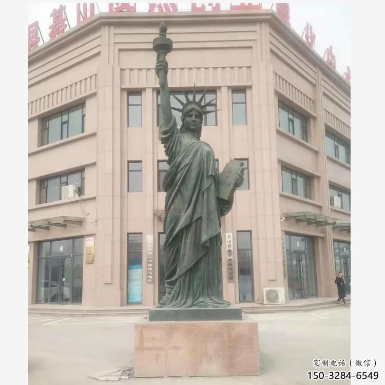 草地和平女神雕塑 現代人物雕塑 大型歐式雕塑