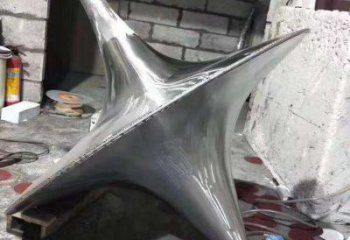 別墅區陀螺雕塑 大型別墅區雕塑 剪影地標雕塑