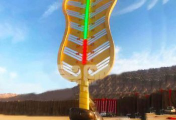 草地扇子雕塑 現(xiàn)代校園雕塑 大型扇形雕塑