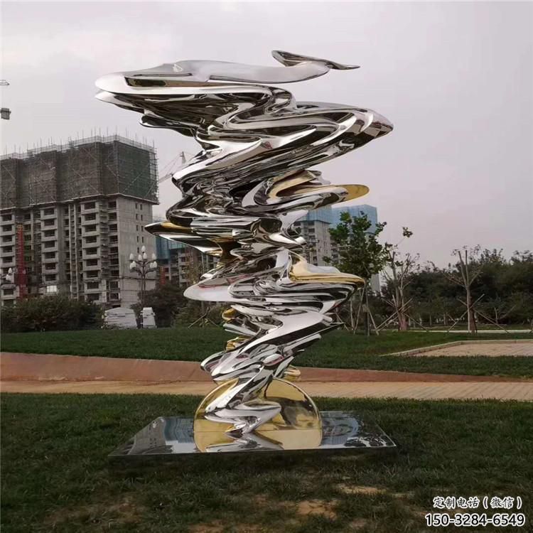 大門(mén)口浪花雕塑 發(fā)光公園波浪雕塑 仿真波浪雕塑