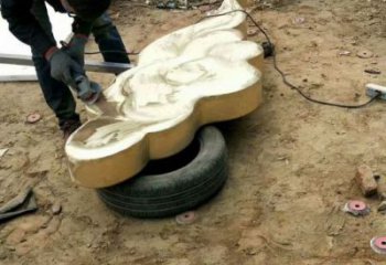 別墅區(qū)云彩雕塑 大型別墅區(qū)祥云雕塑 剪影祥云雕塑