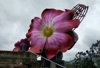 烤漆指環(huán)雕塑 鋼管標(biāo)識(shí)雕塑 室內(nèi)戒指環(huán)雕塑