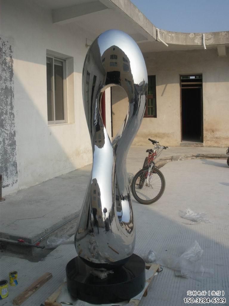 啞光數(shù)字雕塑 拉絲雕塑 步行街文字雕塑