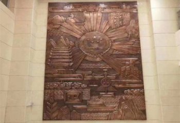 步行街?；盏袼?游樂場浮雕雕塑 鑄造景墻雕塑