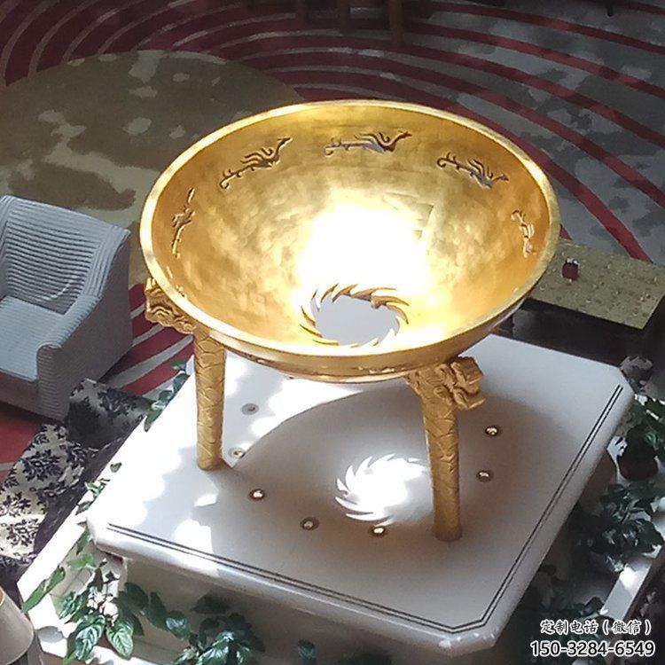 異形大碗雕塑 現代校園雕塑 校園飯碗雕塑