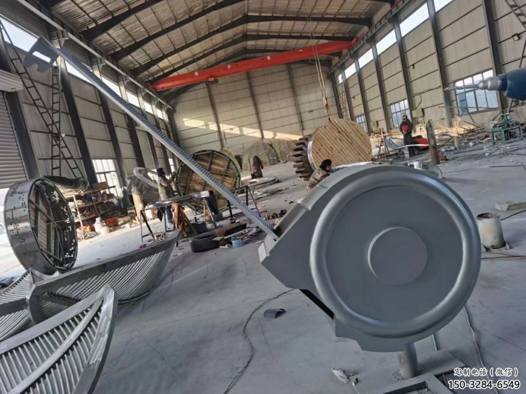 切面螺絲釘?shù)袼?燈光庭院工業(yè)雕塑 校園器械雕塑