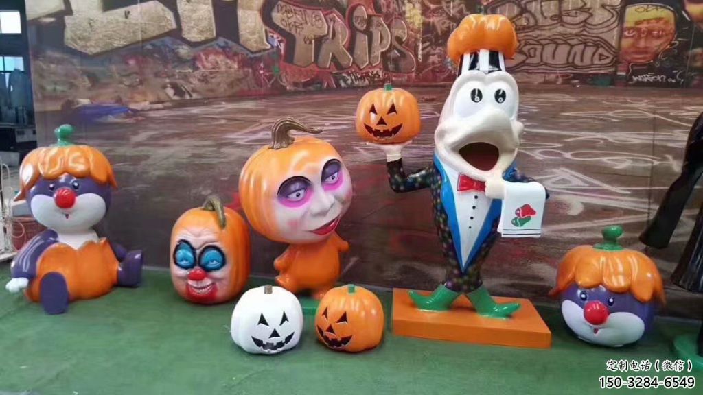 庭院骷髏雕塑 公園骷髏頭雕塑 鍛造鬼怪雕塑