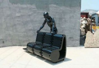 歐式膠卷雕塑 抽象希望雕塑 景觀膠片雕塑