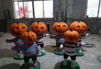 街道骷髏雕塑 現(xiàn)代鬼怪雕塑 彩繪骷髏頭雕塑