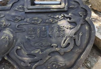 室內(nèi)鎖子雕塑 仿真同心鎖雕塑 大型雕塑