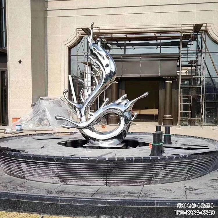 公園水花雕塑 鏡面公園水景雕塑 景觀雕塑