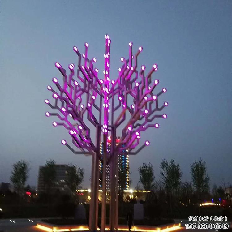 彩繪雪花雕塑 電鍍現(xiàn)代窗花雕塑 公園雕塑