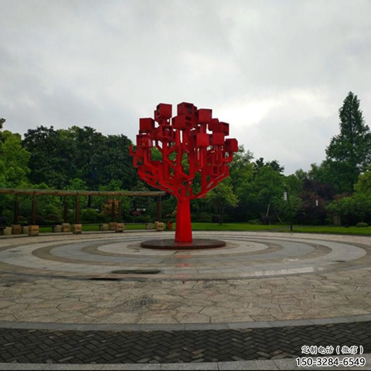 街道雪花雕塑 現(xiàn)代窗花雕塑 彩繪雕塑