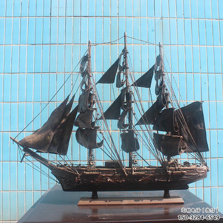 揚帆雕塑 景觀美陳風帆雕塑 噴漆遠航雕塑