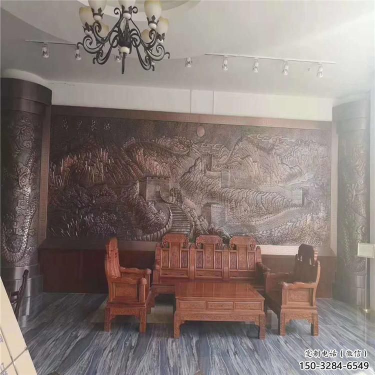 門口浮雕點擊，地標擺件，鑄銅城堡浮雕承接