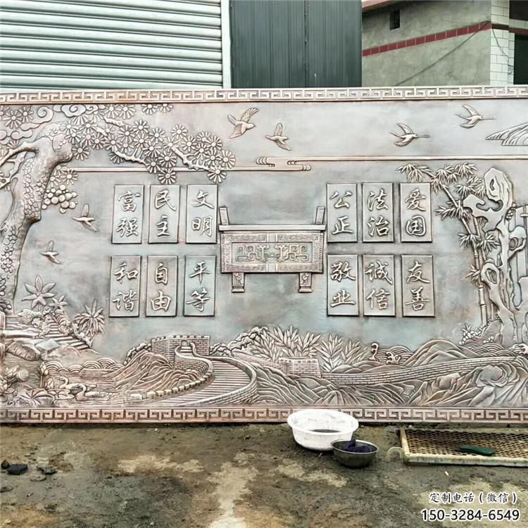 景觀浮雕優選，景區案例，抽象廣場浮雕選用