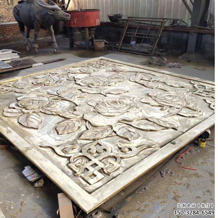 花卉浮雕工廠，街道標識，園林花卉浮雕批發