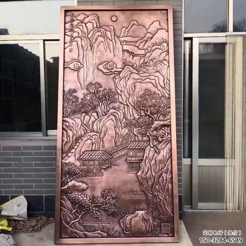 景觀浮雕選用，景區案例，鑄銅浮雕制造商