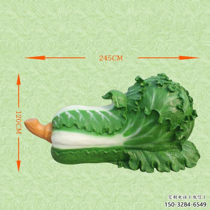 果籃雕塑定價，地標擺件，烤漆白菜果籃雕塑精選