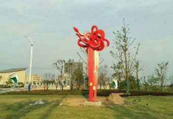 景觀中國結(jié)雕塑
