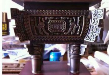 事業單位青銅鼎雕塑制作