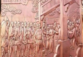 景觀浮雕廠家，彩鋼制作，大型黨建浮雕公司