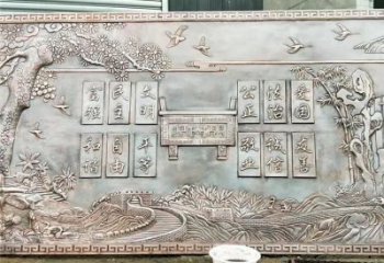 景觀浮雕優選，景區案例，抽象廣場浮雕選用