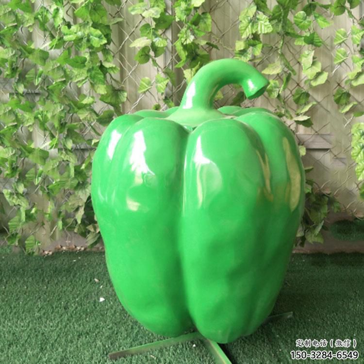 戶外果籃雕塑通用，多彩藝術，辣椒果籃雕塑供應
