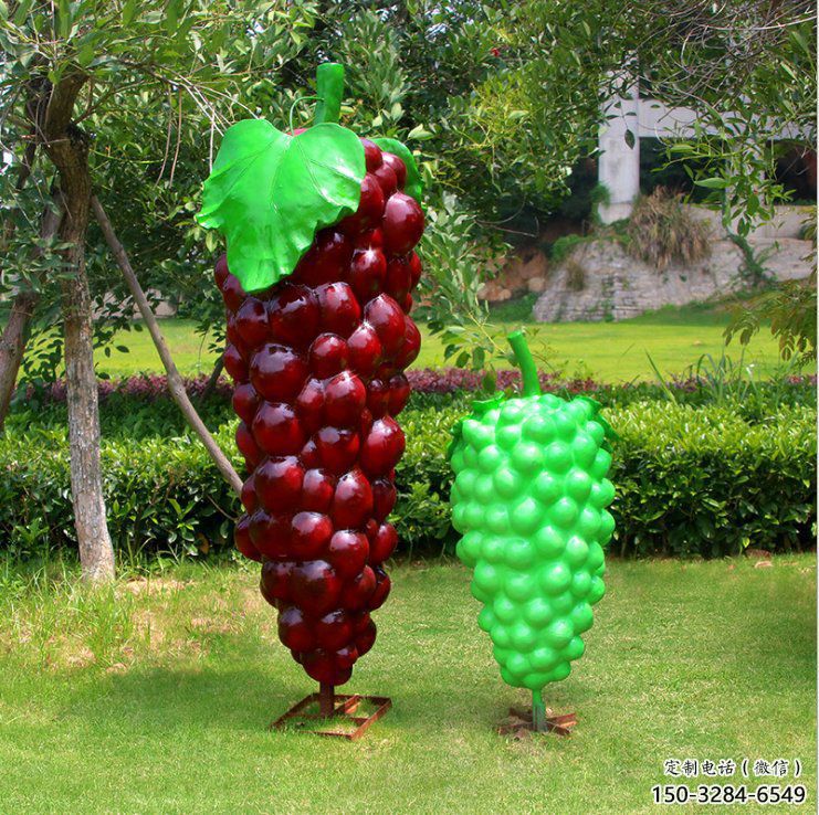 果籃雕塑通用，街頭雕塑，葡萄果籃雕塑標準