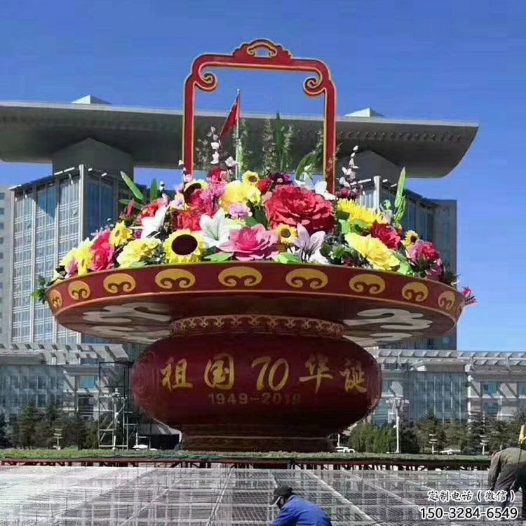 園林建筑雕塑承接，校園雕塑，廣場(chǎng)花籃雕塑定制供應(yīng)