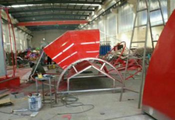 廣場花籃雕塑訂做，城市雕塑，景觀葵花花籃雕塑工程精品