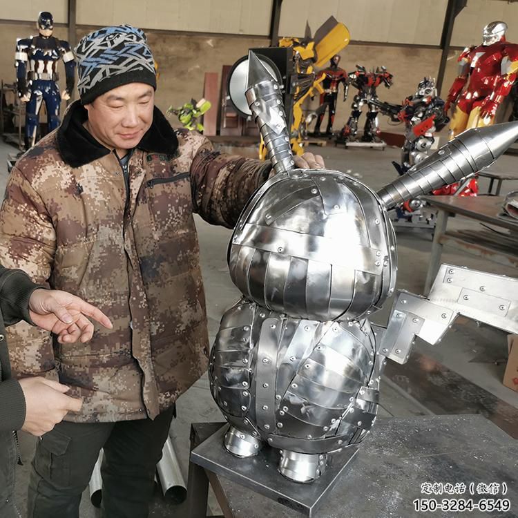 酒店機器人雕塑