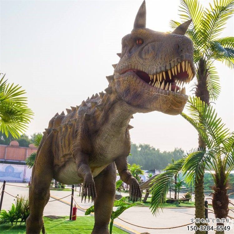 恐龍景觀雕塑通用，城市雕塑，玻璃鋼恐龍雕塑指用