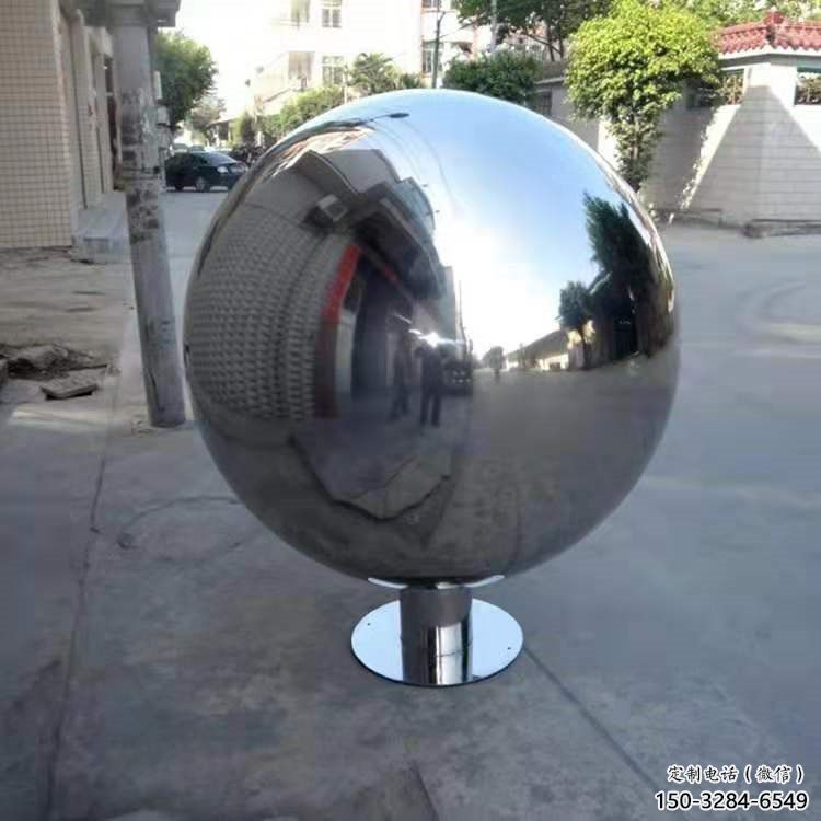 地球雕塑供求，村標概念，鏡面不銹鋼地球雕塑通用