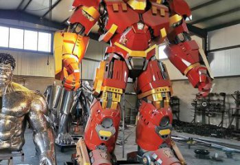 大黃蜂版擎天柱雕塑