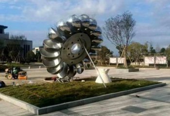 宣傳主題雕塑生產公司，藝術形象標識，地標美陳雕塑