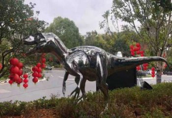 恐龍雕塑服務商，景觀雕塑，鏡面恐龍雕塑選定
