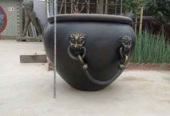 實心鑄鐵缸雕塑