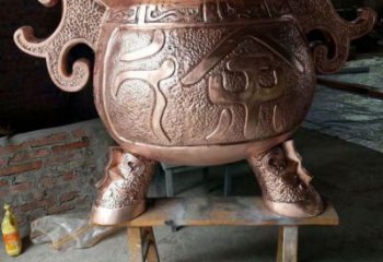 紫銅象形爐雕塑