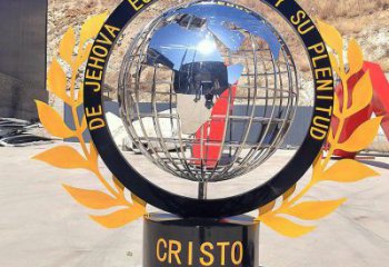 地球儀雕塑定價，街頭雕塑，現(xiàn)代地球儀雕塑制作廠家