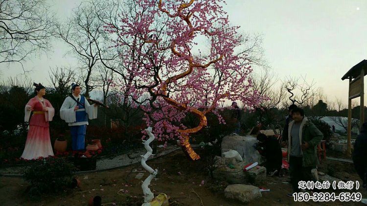 櫻花雕塑選用，鍛造工藝，不銹鋼櫻花雕塑標(biāo)準(zhǔn)廠家