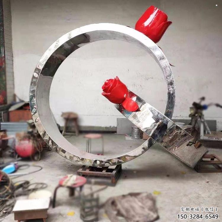 標識指環(huán)雕塑