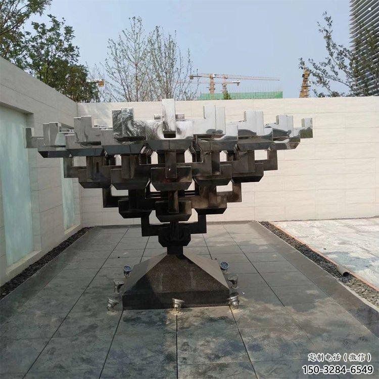 方塊雕塑供給，景觀雕塑，不銹鋼方塊雕塑選定