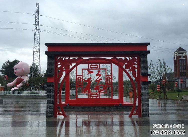 愛(ài)字雕塑供需，廣場(chǎng)雕塑，城市廣場(chǎng)福字雕塑廠家