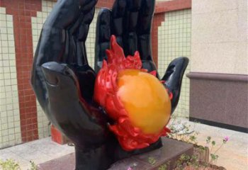 火球雕塑制造，白鋼構(gòu)件，不銹鋼火球雕塑提供