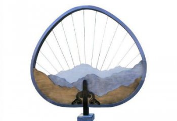 鐵藝假山雕塑，創意設計雕塑，抽象假山雕塑制作