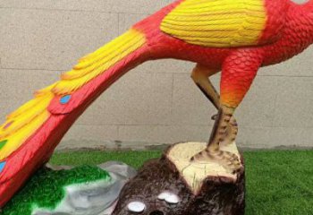 彩繪孔雀雕塑點擊，景觀雕塑，別墅仿真孔雀雕塑供求?